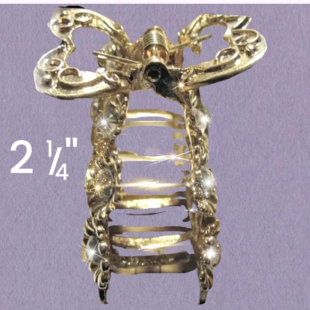Golden Crown Hair Clip